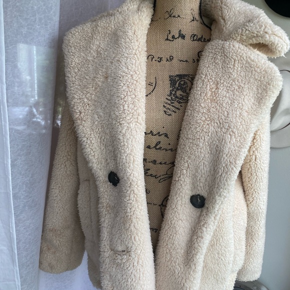 Teddy Pea Coat - Picture 1 of 3